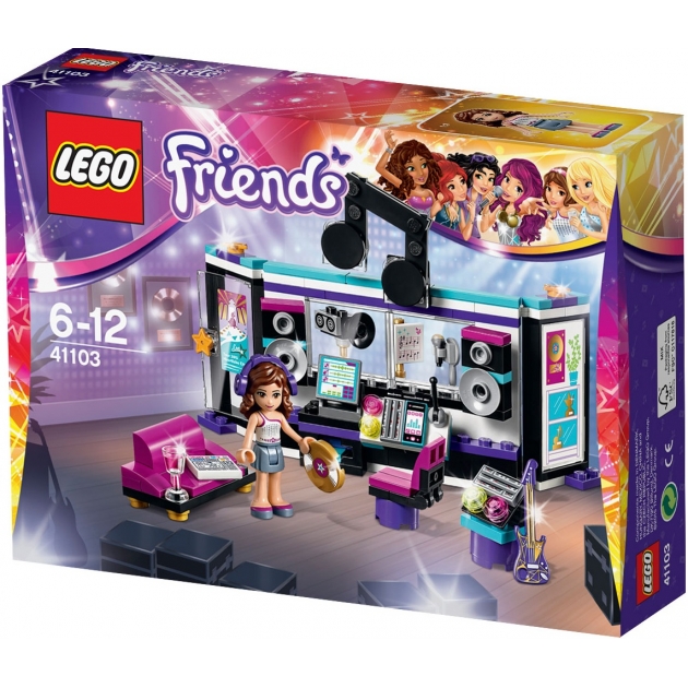 Lego Friends Поп звезда Студия звукозаписи 41103