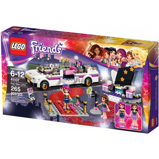 Lego Friends Поп звезда Лимузин 41107