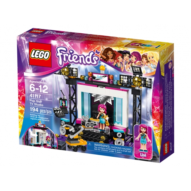 Lego Friends Поп звезда телестудия 41117
