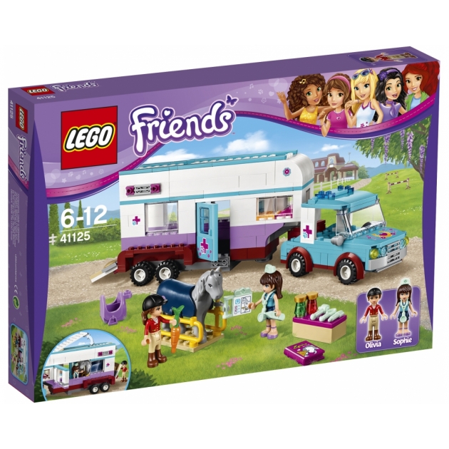 Lego Friends Ветеринарная машина для лошадок 41125