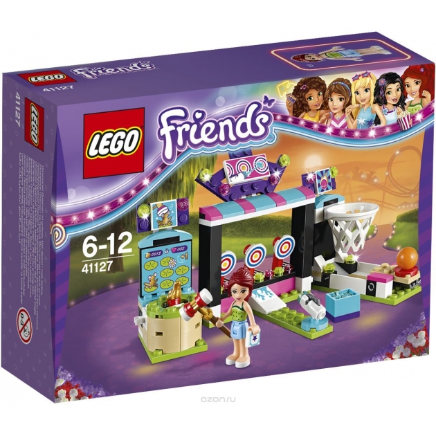 Lego Friends парк развлечений игровые автоматы 41127