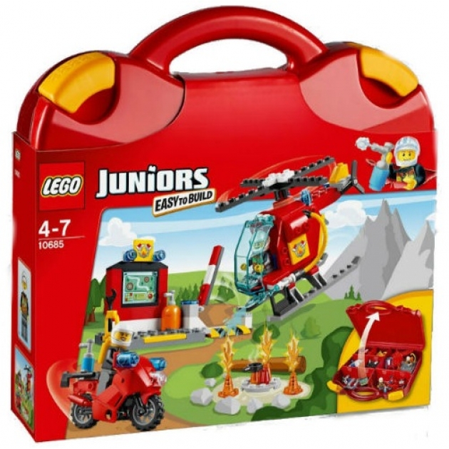 Lego Juniors Чемоданчик Пожар 10685
