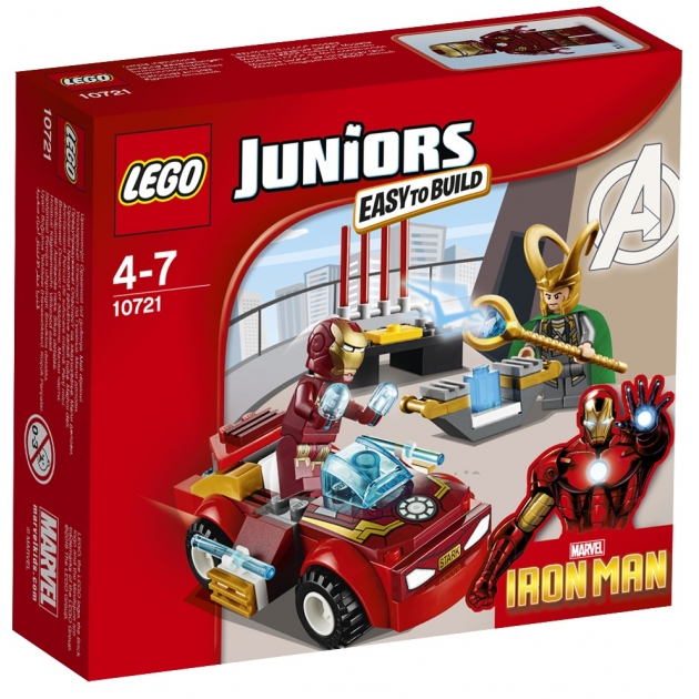 Lego Juniors Железный человек против Локи 10721