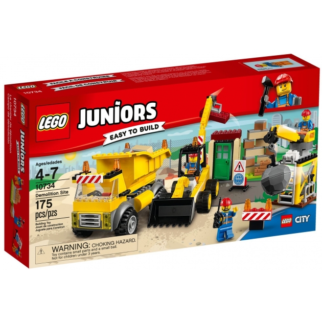 Lego Juniors Стройплощадка 10734