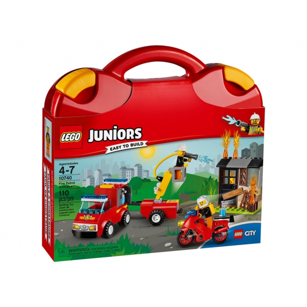 Lego Чемоданчик Пожарная команда 10740