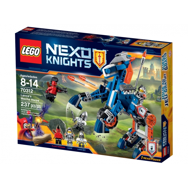 Lego Nexo Knights Ланс и его механический конь 70312_1