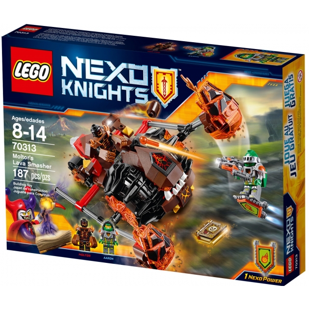 Lego Nexo Knights Лавинный разрушитель Молтора 70313