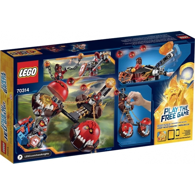 Lego Nexo Knights Безумная колесница Укротителя 70314