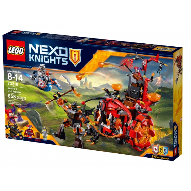 Lego Nexo Knights Джестро мобиль 70316