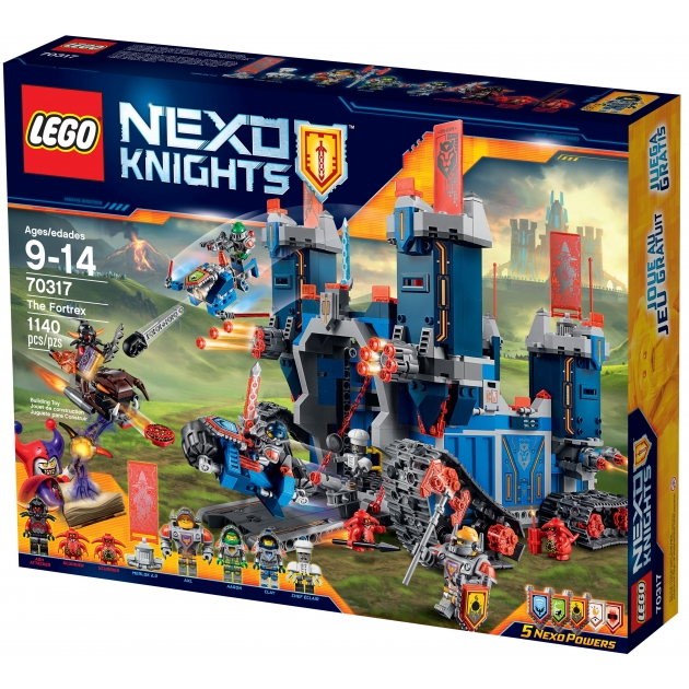 Lego Nexo Knights Фортрекс мобильная крепость 70317