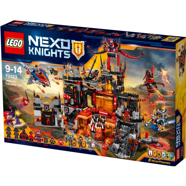 Lego Nexo Knights Логово Джестро 70323