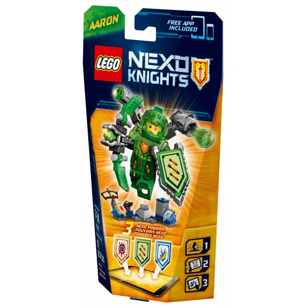 Lego Nexo Knights Аарон Абсолютная сила 70332