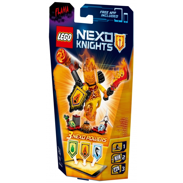 Lego Nexo Knights Флама Абсолютная сила 70339