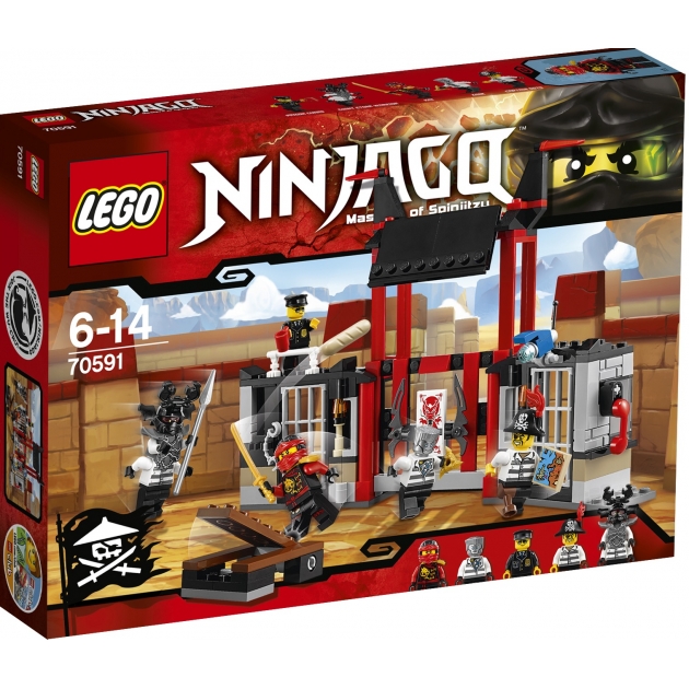 Lego Ninjago Побег из тюрьмы Криптариум 70591