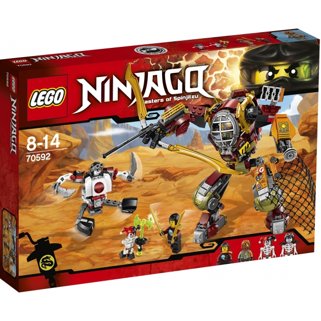 Lego Ninjago Робот спасатель 70592