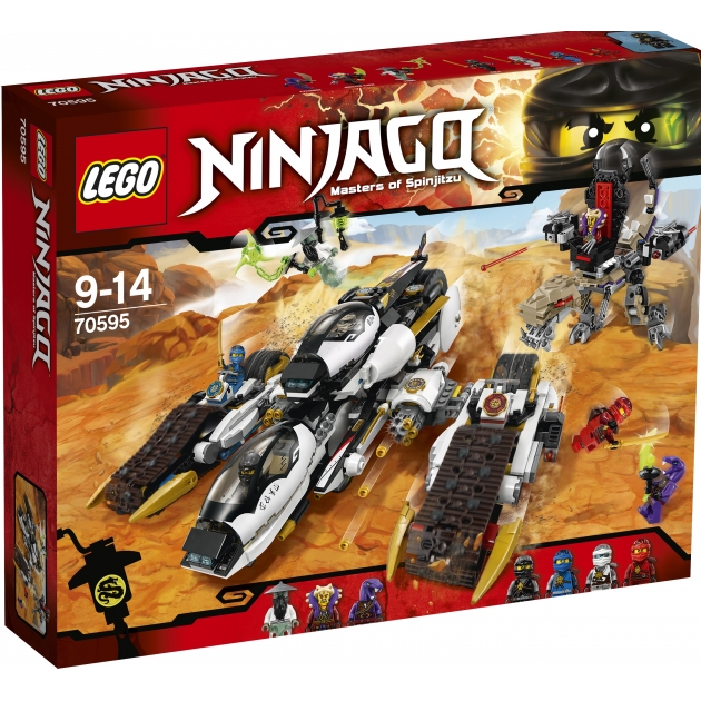 Lego Ninjago Внедорожник с суперсистемой маскировки 70595