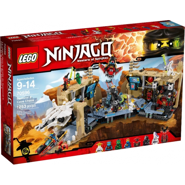 Lego Ninjago Самурай Х Битва в пещерах 70596