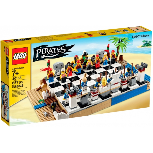 Lego Pirate Пиратские шахматы 40158