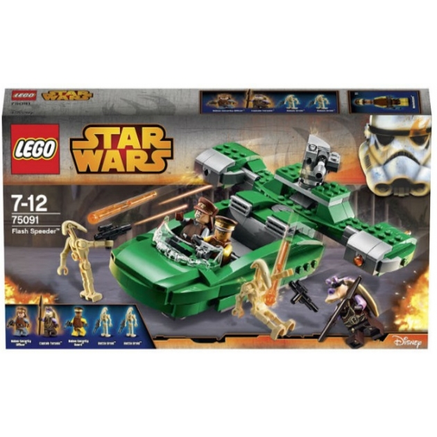 Lego Star Wars Флэш спидер 75091