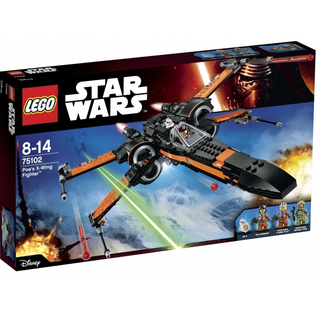 Lego Star Wars Истребитель По 75102