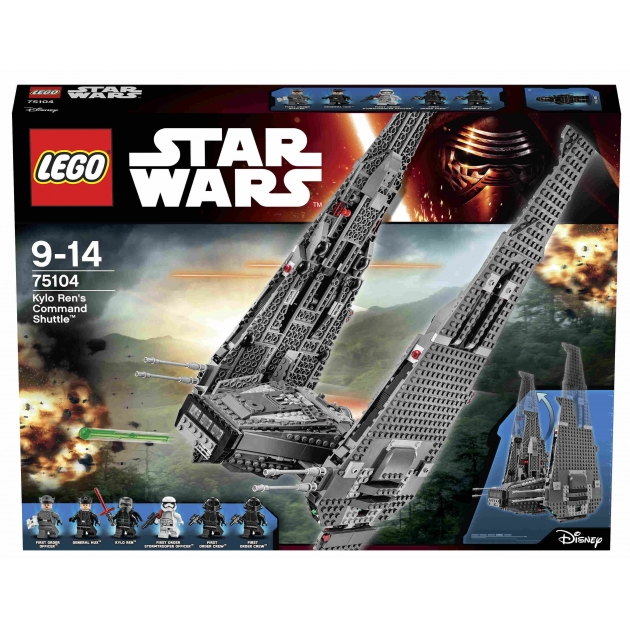 Lego Star Wars Командный шаттл Кайло Рена 75104