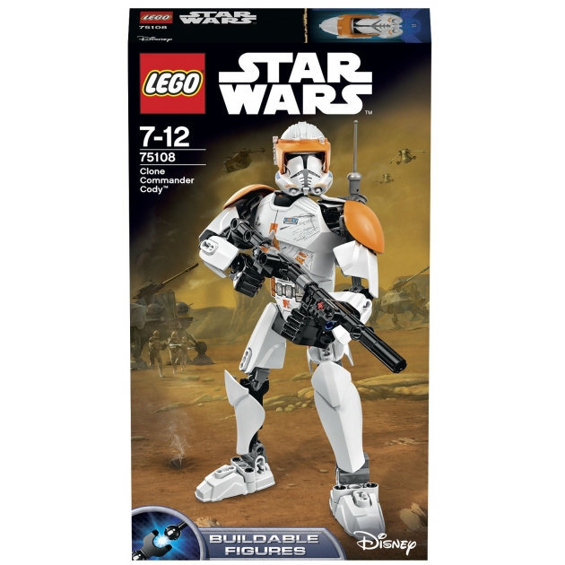 Lego Star Wars Клон коммандер Коди 75108