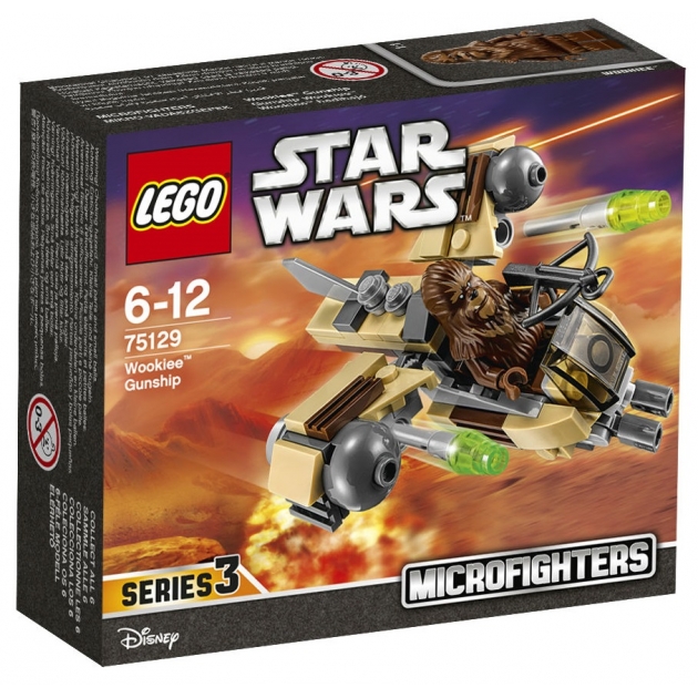 Lego Star Wars Боевой корабль Вуки 75129