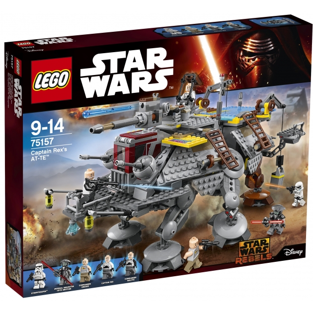 Lego Star Wars Шагающий штурмовой вездеход AT TE капитана Рекса 75157