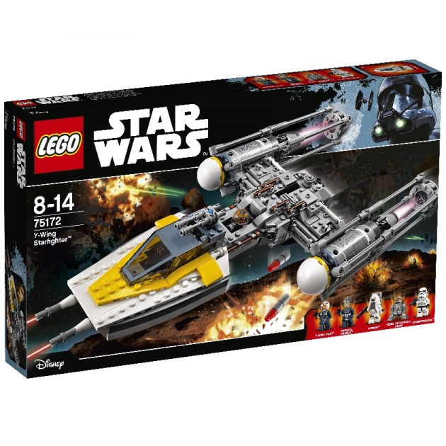 Lego Star Wars Звёздный истребитель типа Y 75172