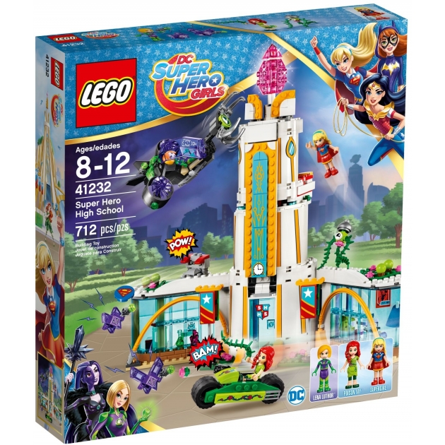 Lego DC Super Hero Girls Школа супергероев 41232