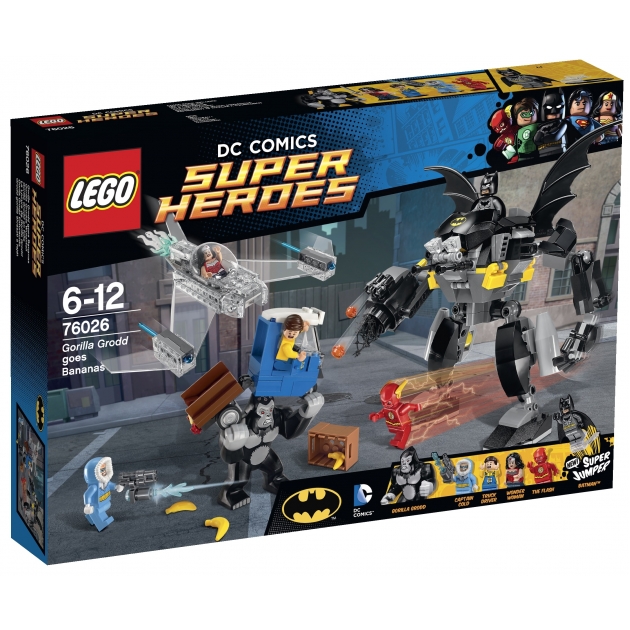 Lego Super Heroes Горилла Гродд сходит с ума 76026