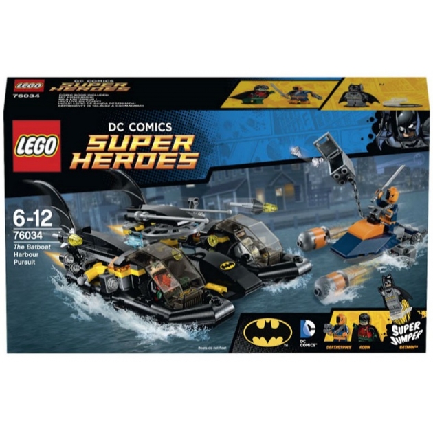 Lego Super Heroes Погоня в бухте на Бэткатере 76034