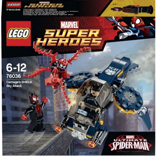 Lego Super Heroes Воздушная атака Карнажа 76036