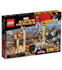 Lego Super Heroes Носорог и Песочный человек против Супергероев 76037