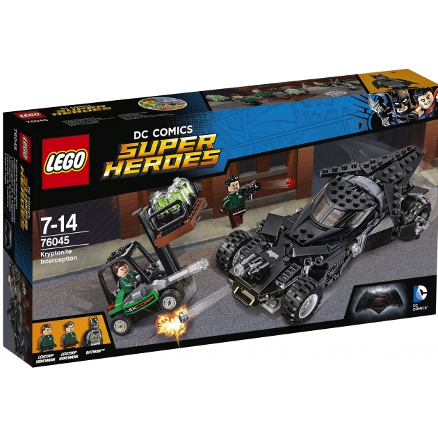 Lego Super Heroes Перехват криптонита 76045
