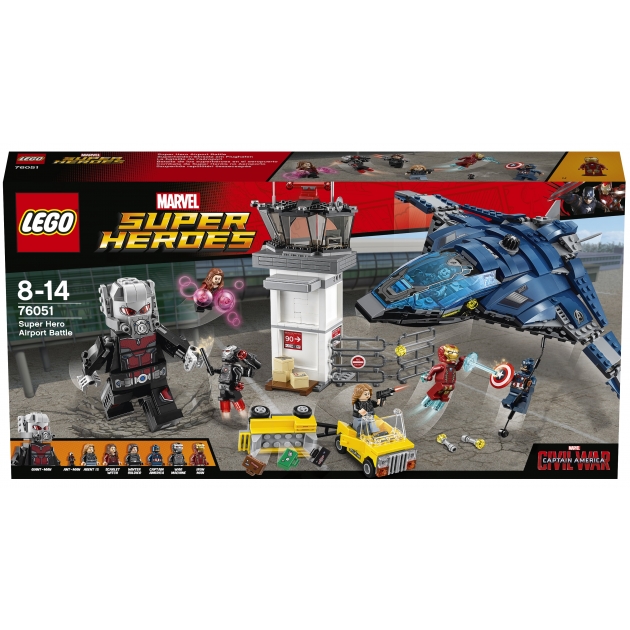 Lego Super Heroes Сражение в аэропорту 76051