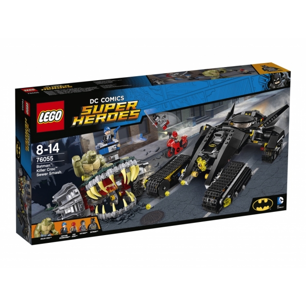 Lego Super Heroes Бэтмен Убийца Крок 76055