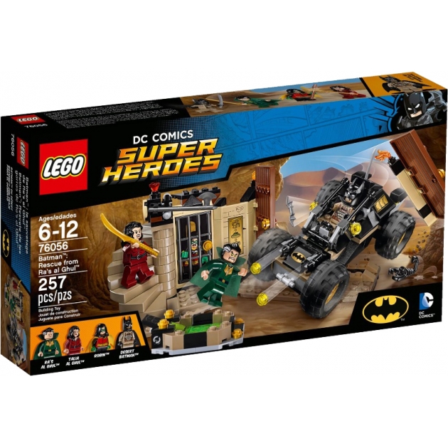 Lego Super Heroes Спасение от Рас аль Гула 76056