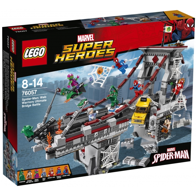 Lego Super Heroes Человек паук последний бой воинов паутины 76057