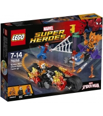 Lego Super Heroes Человек паук союз с Призрачным гонщиком 76058...
