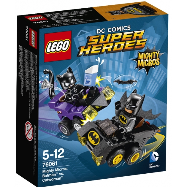 Lego Super Heroes Бэтмен против Женщины кошки 76061