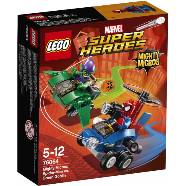 Lego Super Heroes Человек паук против Зелёного Гоблина 76064
