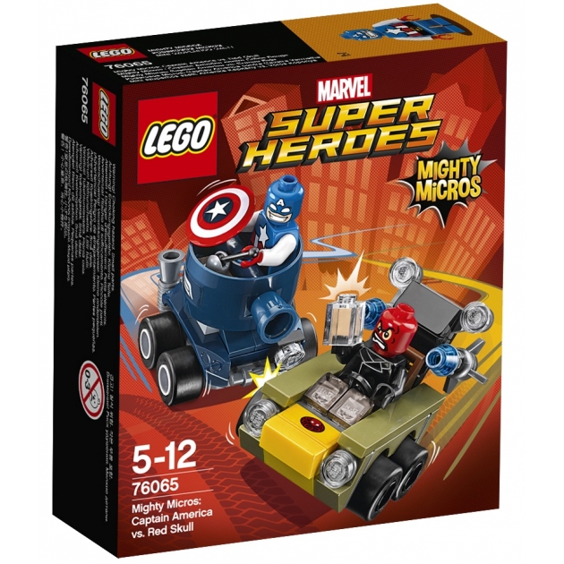 Lego Super Heroes Капитан Америка против Красного Черепа 76065