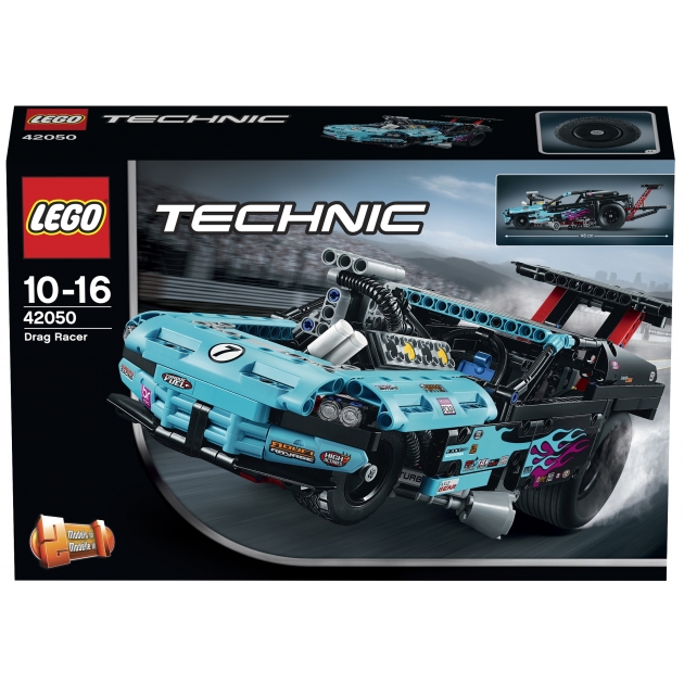 Lego Technic Драгстер 42050
