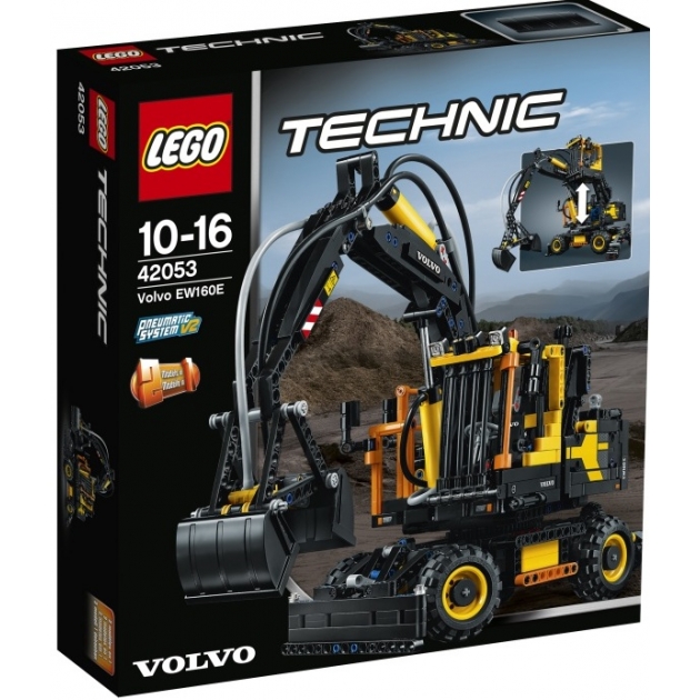 Lego Super Technic Экскаватор Volvo EW 160E 42053