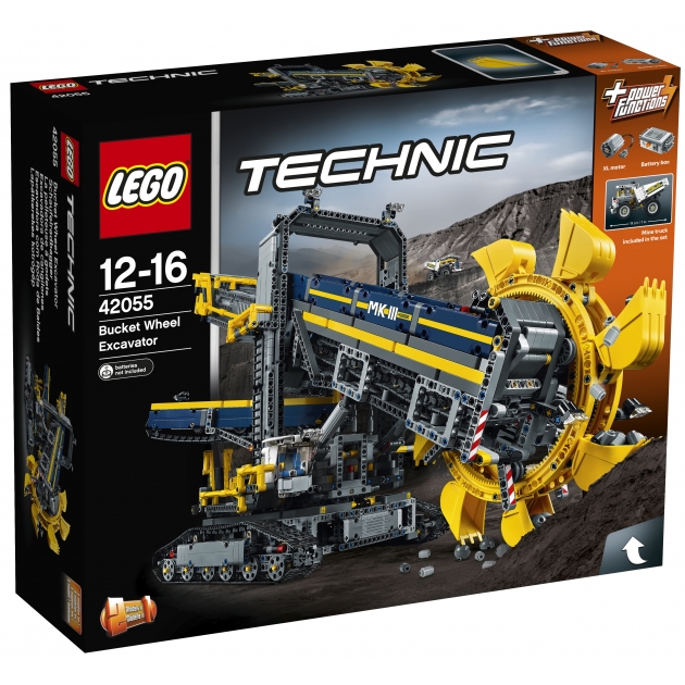 Lego Technic Роторный экскаватор 42055