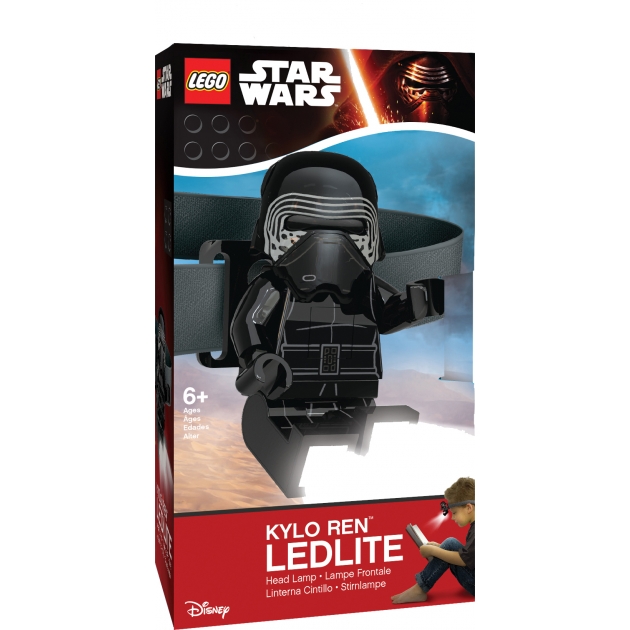 Налобный фонарик LEGO Star Wars Kylo Ren LGL-HE16