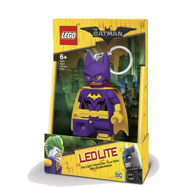 Брелок фонарик Lego Batman Movie Batgirl LGL-KE104