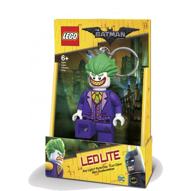 Брелок фонарик Lego Batman Movie Joker LGL-KE106