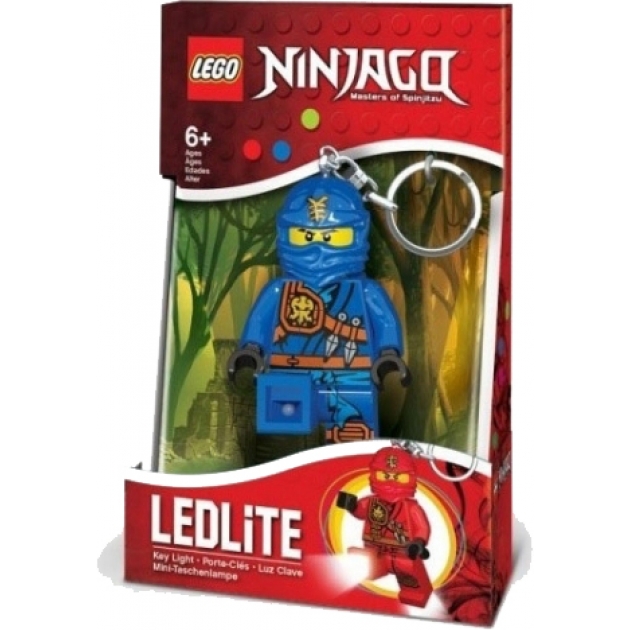 Брелок-фонарик для ключей Lego NINJAGO Jay LGL-KE77J